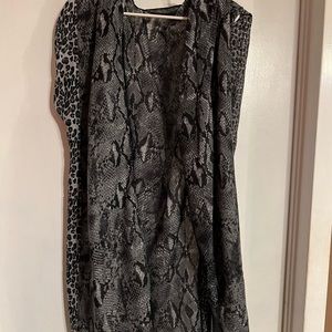 Leopard and Snake Skin Kimono